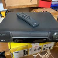 registratore videocassetta VHS LG AC220P vintage