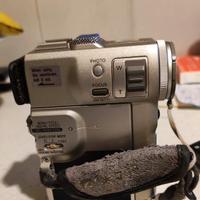 telecamera funzionante con accessori