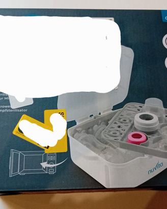 sterilizzatore biberon per microonde nuvita