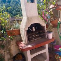 Caminetto barbecue da esterno