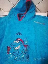 Accappatoio poncho bimbo/a AQUARAPID
