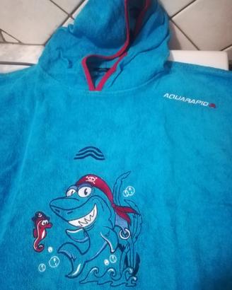 Accappatoio poncho bimbo/a AQUARAPID