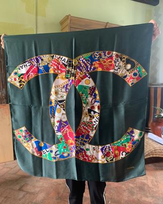 CHANEL foulard seta