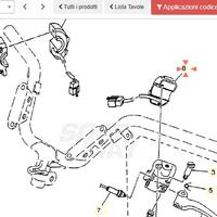 Devio luci Sx Yamaha Majesty 125 5DSH39760000