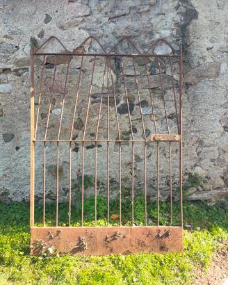 cancello in ferro battuto anni 50