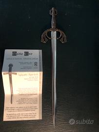 Tagliacarte Medio Evo -riproduzione arma antica