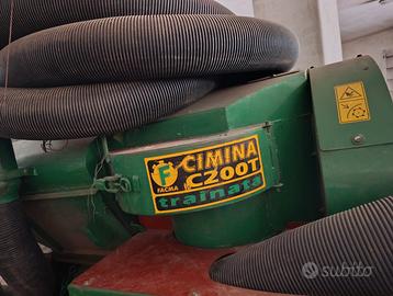 Raccoglitrice nocciole Facma "cimina 200" trainata