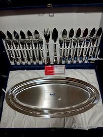 Servizio posate pesce MEPRA con vassoio