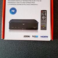 Decoder digitale terrestre DVB-T/T2 HD