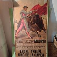 Poster Corrida plaza de toros Madrid 1975