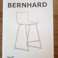 Sedie da penisola, cromato e pelle bianca