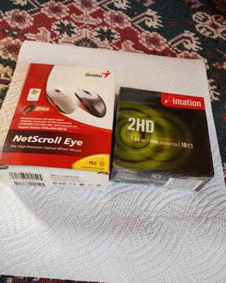 Set  NUOVO Mouse NetScrill Eye Genius  