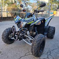 PREZZO BOMBA*QUAD TARGA BIANCA AEON COBRA SX 400cc