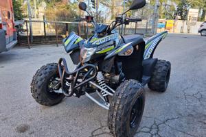 PREZZO BOMBA*QUAD TARGA BIANCA AEON COBRA SX 400cc