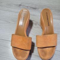 Scarpa a ciabatta alta taglia 37 marca Carbone