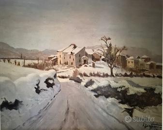 Paesaggio innevato 1964