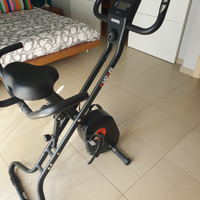 Cyclette pieghevole