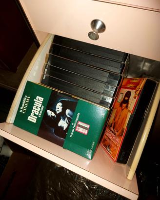 dischi, cassette,dvd