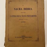 Sacra Bibbia anno 1875