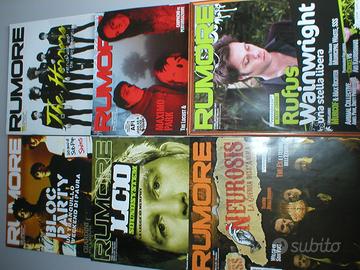 Rivista musicale Rumore 2007 annata completa