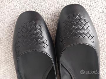 bottega veneta scarpe ballerine intreccio nere