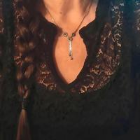 collana vintage in argento 835 