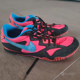 Scarpe chiodate Nike rosa-blu