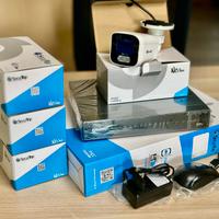 Kit videosorveglianza 4 telecamere + registratore