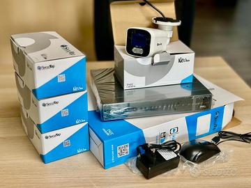 Kit videosorveglianza 4 telecamere + registratore