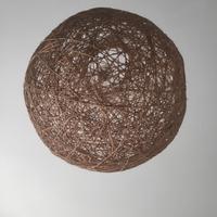 lampadario di corda sferico