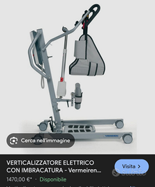 Verticalizzatore per disabili