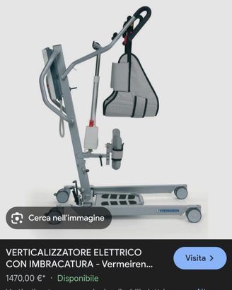 Verticalizzatore per disabili