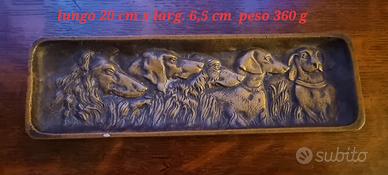 Placca Bronzo Setter Irlandese