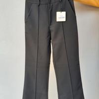 Pantalone elegante nero a zampa
