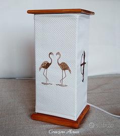 Lampada da tavolo stile sardo