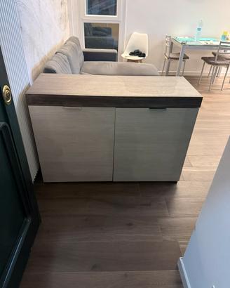 Madia moderna bicolore 120 cm – Come nuova