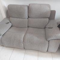 Divano con alzapiedi elettrico poltrone sofà 