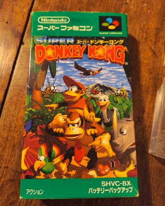 Donkey Kong super Famicom Jap videogioco 