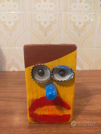 PORTAPENNE in LEGNO ARTIGIANALE