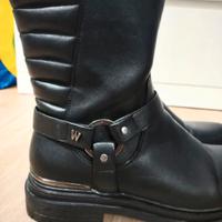 Stivali Wrangler donna invernali 41 vera pelle 