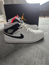 Sneakers Jordan Air Jordan 1 Mid White/Black