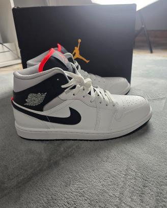 Sneakers Jordan Air Jordan 1 Mid White/Black
