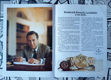 Pubblicità Vintage Rolex Day-Date F. Forsyth