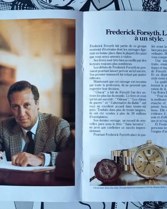 Pubblicità Vintage Rolex Day-Date F. Forsyth
