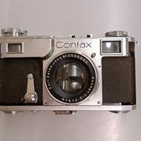 Contax II con obb Carl Zeiss 50mm f 1:2