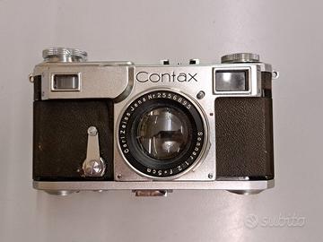 Contax II con obb Carl Zeiss 50mm f 1:2