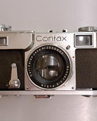 Contax II con obb Carl Zeiss 50mm f 1:2