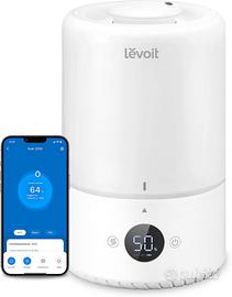 LEVOIT Umidificatore Ambiente Smart Dual 200S, 3L