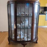 Vetrina mezzaluna/semisfera 3 ripiani