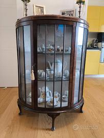 Vetrina mezzaluna/semisfera 3 ripiani